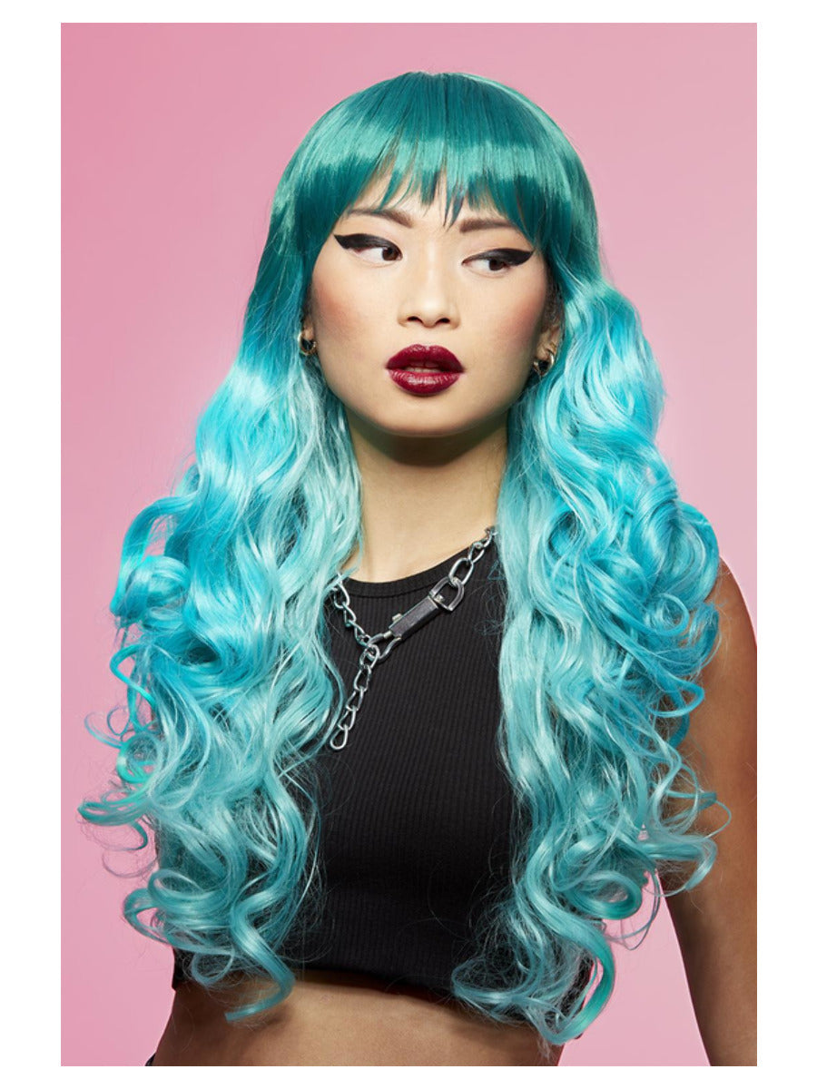 Manic Panic Blue Valentine Glam Doll Wig