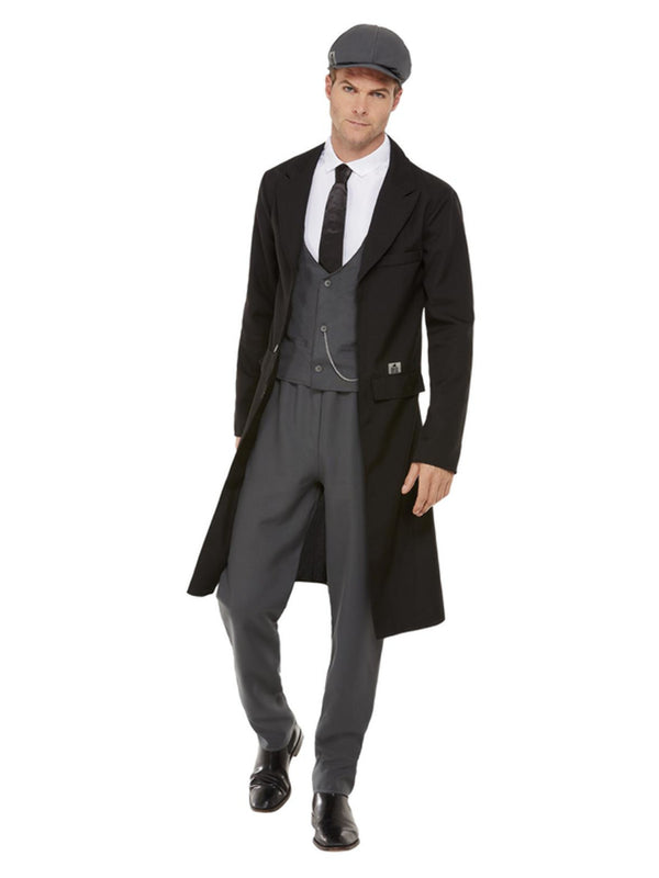 Déguisement de Shelby de Peaky Blinders, noir et gris (Veste